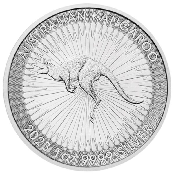 1 oz. Australian Kangaroo Silver Coin