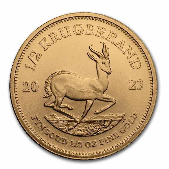 2023 1/2 oz. South African Gold Krugerrand Coin
