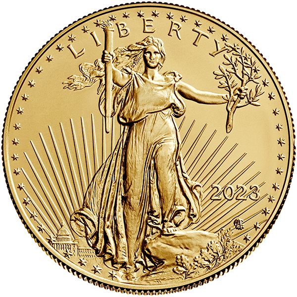 1 oz. American Eagle Gold Coin BU (varied year)