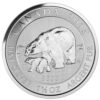 1.5 oz. Canadian Polar Bear & Cub Silver Coin